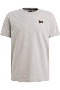 PME LEGEND T-Shirt American Classic light grey melee Regular Fit