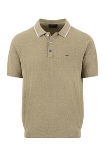 FYNCH HATTON Polo-Shirt pistachio Casual Fit