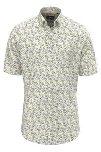 FYNCH HATTON Hemd pale yellow gebl�mt Casual Fit