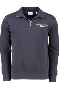 GANT Graphic Troyer evening blue Regular Fit