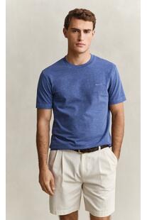 GANT Washed T-Shirt vintage blue Regular Fit