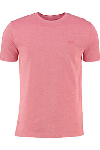 GANT Two-Toned Piqu� T-Shirt rose red Regular Fit