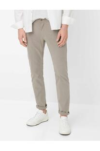 BRAX Five Pocket Baumwoll Hose Chuck walnut gemustert Modern Fit