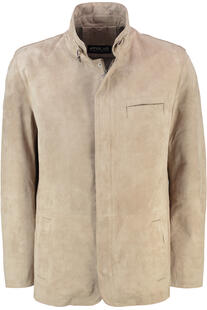 Leder Jacke stone