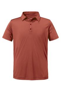 SCHOEFFEL Polo-Shirt Circ Tauron dark crabapple Regular Fit