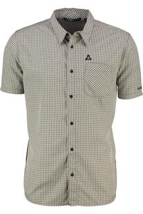 SCHOEFFEL Hemd Circ Dalfoss black kariert Regular Fit