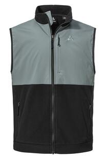SCHOEFFEL Fleece Weste Ash black Regular Fit