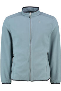 SCHOEFFEL Fleece Jacke Ash steel grey Regular Fit