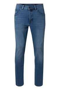 PIERRE CARDIN Five-Pocket-Jeans Dijon light blue used buffies Relaxed Fit