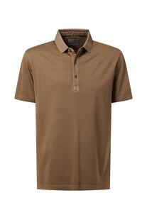 PIERRE CARDIN Polo-Shirt dark earth