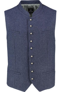 HAMMERSCHMID Weste Max blau einfarbig