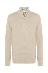 PIERRE CARDIN Strick Troyer oyster gray