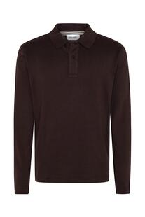 PIERRE CARDIN Langarm Polo-Shirt mole
