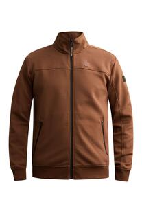 PME LEGEND Sweat Jacke interlock cappuccino Regular Fit