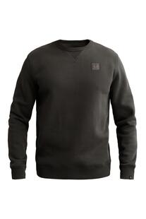 PME LEGEND Sweat Shirt soft fleece obsidian Regular Fit