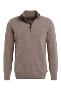 BARBOUR Pullover Holden Half Zip militar
