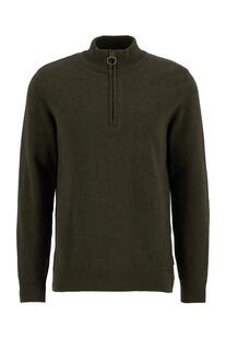 BARBOUR Pullover Holden Half Zip olive