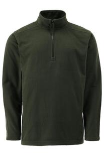 OS TRACHTEN Jagd Fleece Pullover oliv einfarbig