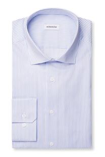 SEIDENSTICKER Business Hemd light blue gestreift Comfort Fit Langarm