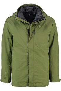 SCHOEFFEL 3in1 Jacke Tamina MNS avocado branch einfarbig Regular Fit
