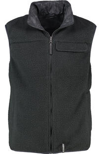 SCHOEFFEL Fleece Wende-Weste Purga black Regular Fit