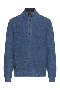 camel active Strick Troyer tinted blue Regular Fit