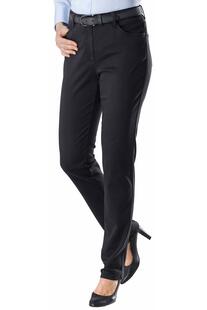 BRAX Winter-Dream-Hose Carola schwarz Feminine Fit in angerauter  Qualit�t