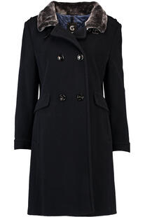 GIL BRET Wolljacke mit Webpezlz marine
