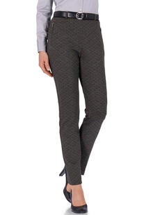 RAPHAELA BY BRAX Jersey-Hose Lillyth anthrazit gemustert Slim Fit