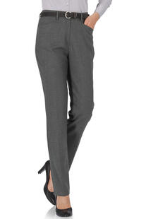 RAPHAELA BY BRAX Flanell-Hose Pauline anthrazit Slim Fit
