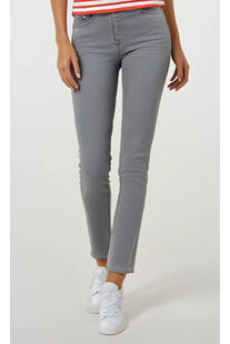 RAPHAELA BY BRAX 6/8 Jeans Pamina grau Slim Fit