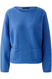 OUI Pullover blue