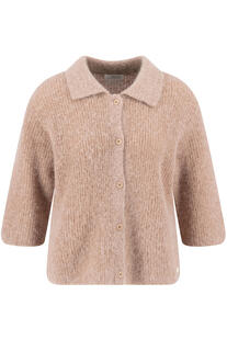FYNCH HATTON Strickjacke cappuccino 3/4-Arm
