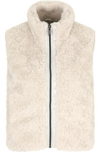 COVERED Weste Cleo beige