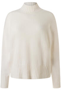MAERZ Pullover natur Merinowolle