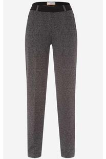 RAPHAELA BY BRAX Jersey-Hose Lillyth anthrazit gemustert Slim Fit