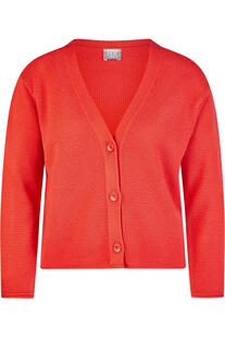 RABE Strickjacke koralle