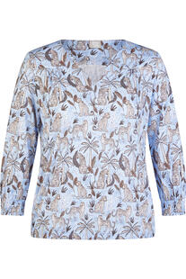 RABE Shirt ozean gemustert 3/4-Arm