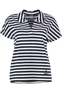 RABE Polo-Shirt pazifik gestreift
