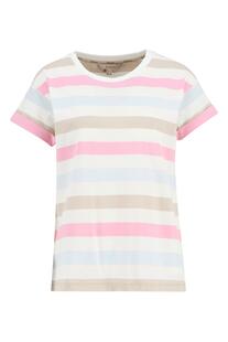 BARBOUR Shirt Lyndale rosa gestreift