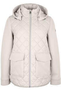 COVERED Steppjacke Sienna stone im Materialmix