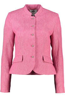 BERWIN Leinen-Janker pink Fischgr�t