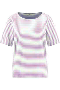 FYNCH HATTON Shirt sorbet rose gestreift