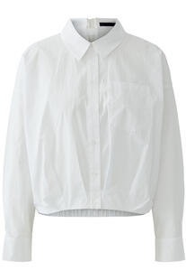 OUI Bluse white Langarm