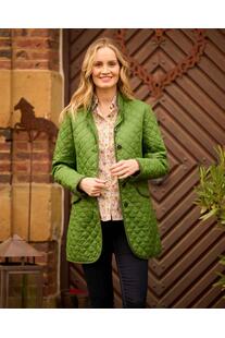 WELLINGTON OF BILMORE Long-Steppjacke Grace fresh green