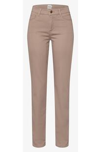 BRAX Winter-Baumwoll-Hose Shakira taupe Slim Fit in angerauter Qualit�t