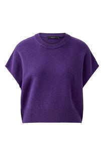 OUI Pullunder ultra violett in softer Woll-Mixqualit�t
