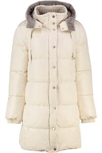 WHITE LABEL Steppjacke natur Regular Fit