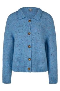RABE Strickjacke pastellblau gemustert