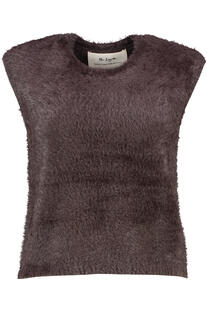 MISS LAGOTTE Pullunder coffee bean-braun